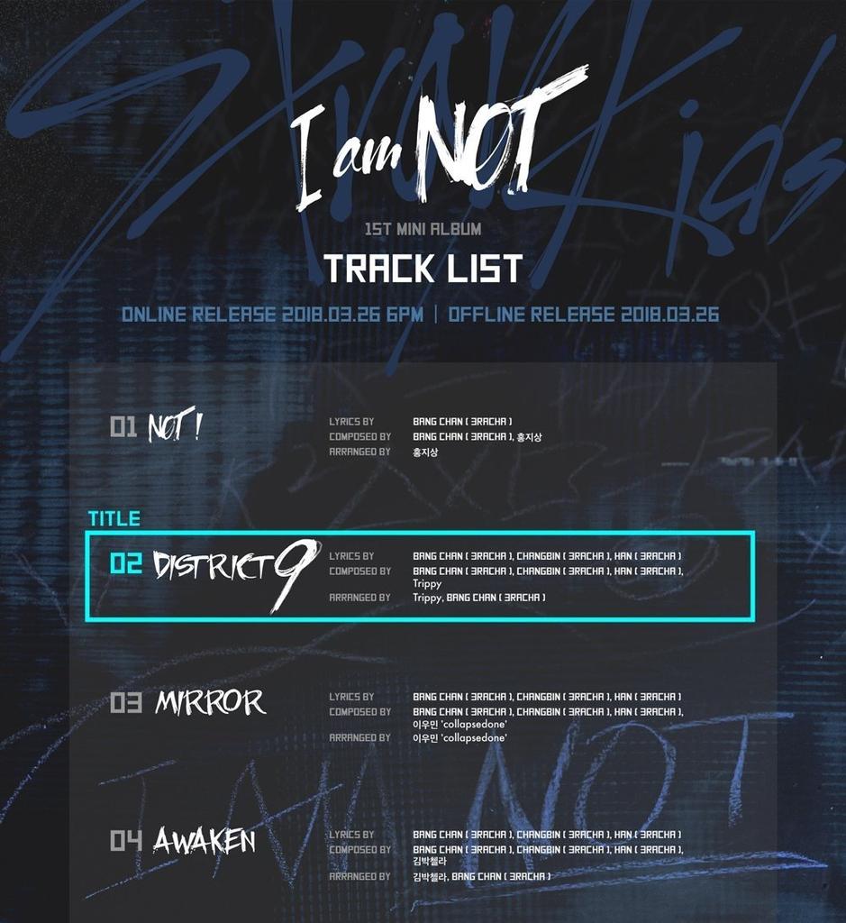 Stray Kids - I am NOT [NOT ver.] (1st Mini Album) CD + Photobook + 3 Photocards [KPOP MARKET Bonus: Additional Photocard Set] [Korean Edition]