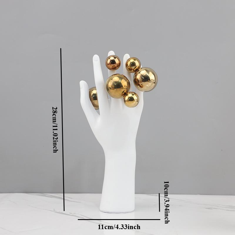 Character Palm Crafts Decoration Desk Decoration Abstract Character Sculpture Room Aesthetic Decoration