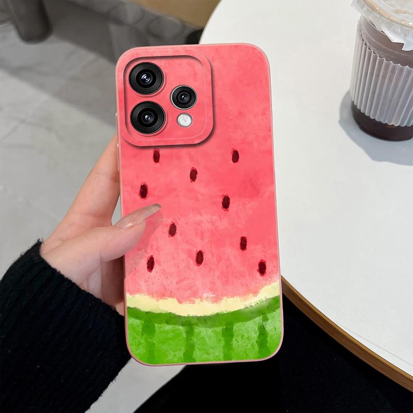 For Oppo Reno 15 14 13 12 11 Pro 15F 15C 11F Phone Shell Elegant Flowers Soft Liquid Silicone Lightweight Case for OPPO Reno Shockproof Durable Bumper