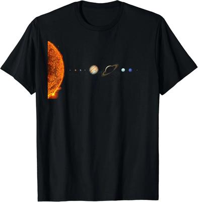 Solar System Nerd Galaxy Science And Planets Astronomy Gifts Unisex T-Shirt