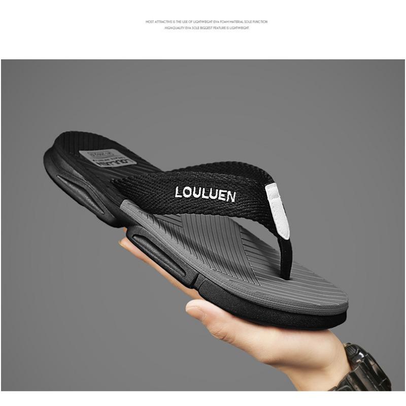 Men's Summer Flip Flops for Outdoor Wear Anti Slip Beach Trend Casual Sandals Slippers