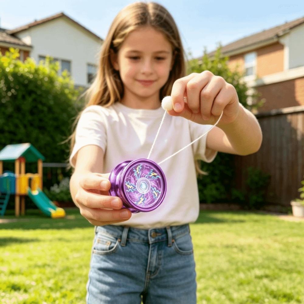 Anti-drop Yo-Yo KK Bearing Led Light-Up Yo-Yo Beginner Glowing Yoyo Adults