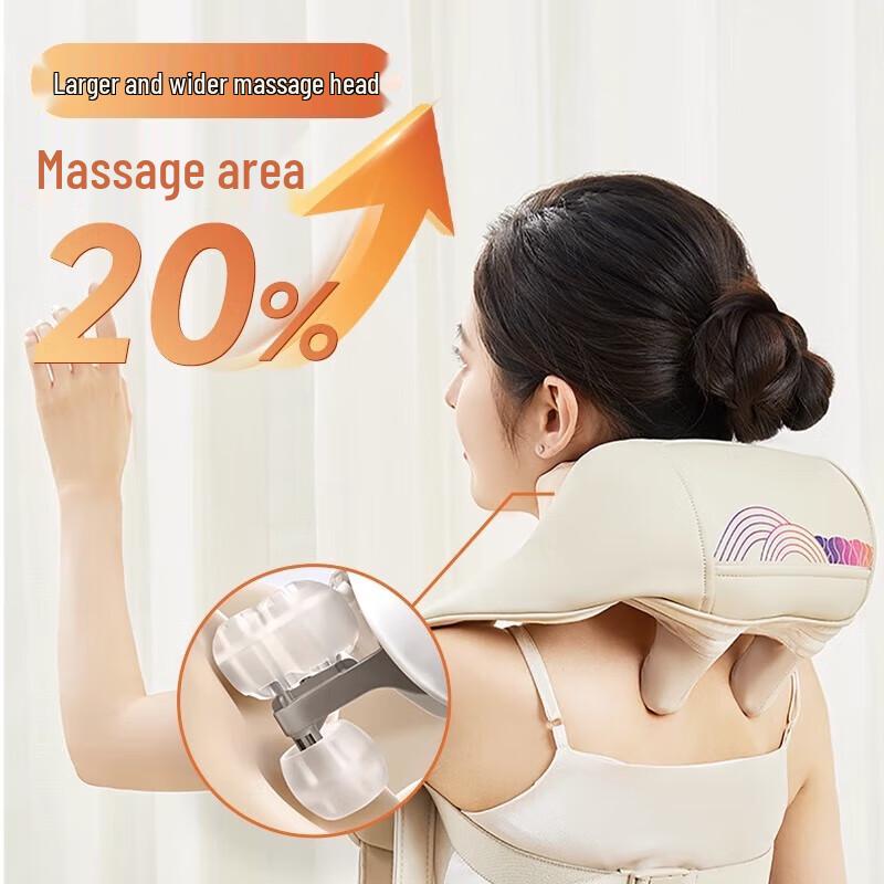 

Ailiste i70 Multi-purpose Neck & Body Massager Pillow CN plug (adapter included)