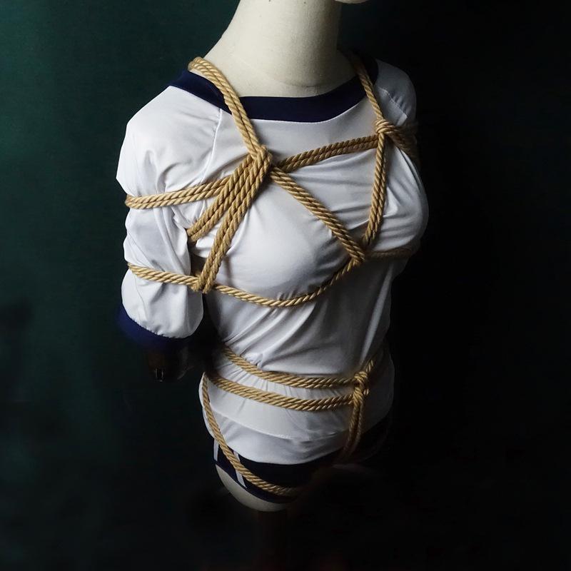 Hemp Bondage Rope Tutorial: Erotic Fixing & Tightening Guide with SM Props