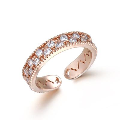 GEIGER Šperky Shine Stone Otevřený prsten GIBRWR004