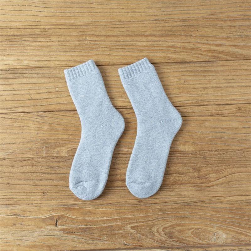 Men's Extra Thick Rabbit Wool Winter Socks - Fleece-Lined for Warmth