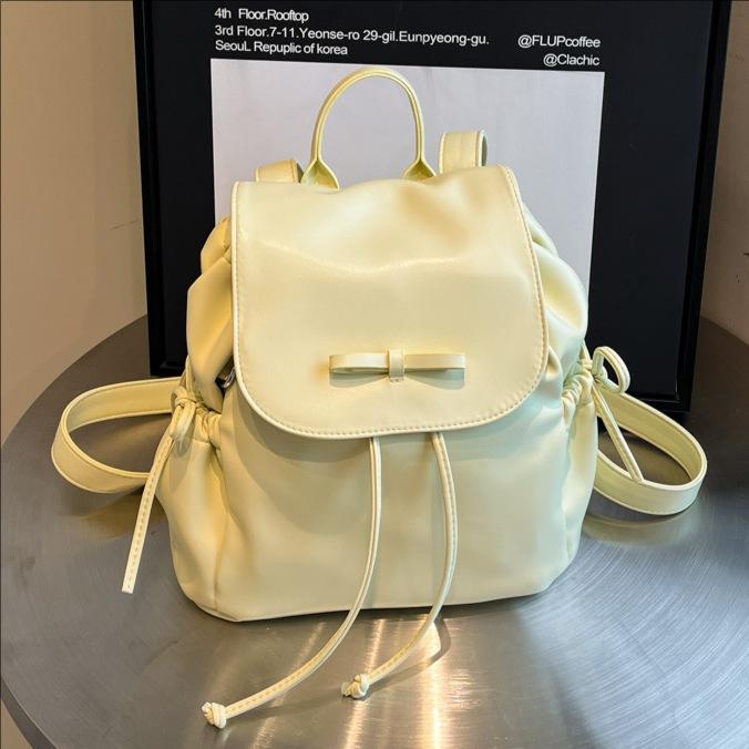 Mode Einfarbiger Kleiner Rucksack Damen Neuer Vielseitiger Rucksack