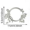 Flower Wreath Die Cut For Scrapbooking Card Making Photo Album Decorative Embossing Paper Die Carbon Steel Cutting Dies