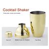 Elegant Manual Shaking Stainless Steel Cocktail Shaker Bar Tool Supplies Accessories