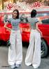 American Casual Overalls Women's Summer New Design Sense Multi-pocket High-waisted Loose Straight Wide-leg Pants