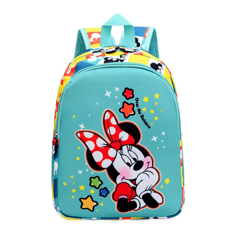 Cartoon Child Backpack School Girls And Boys With Nylon Breathable