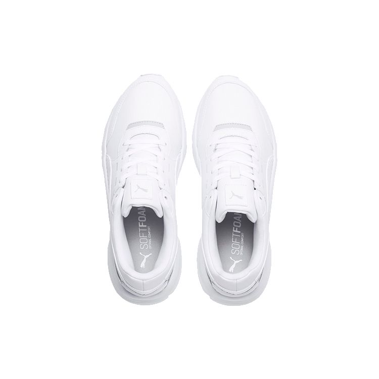 Puma Future Runner Sports Retro Shock Absorbing Slip Resistant Lightweight Low Top Casual Running Shoes Men sneaker White 369635-02