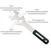 Bicycles Headset Wrench Bicycles Spanner Wrench Bikes Front Fork Spanner Cycling Repair Wrench Tool Bicycles Accessory