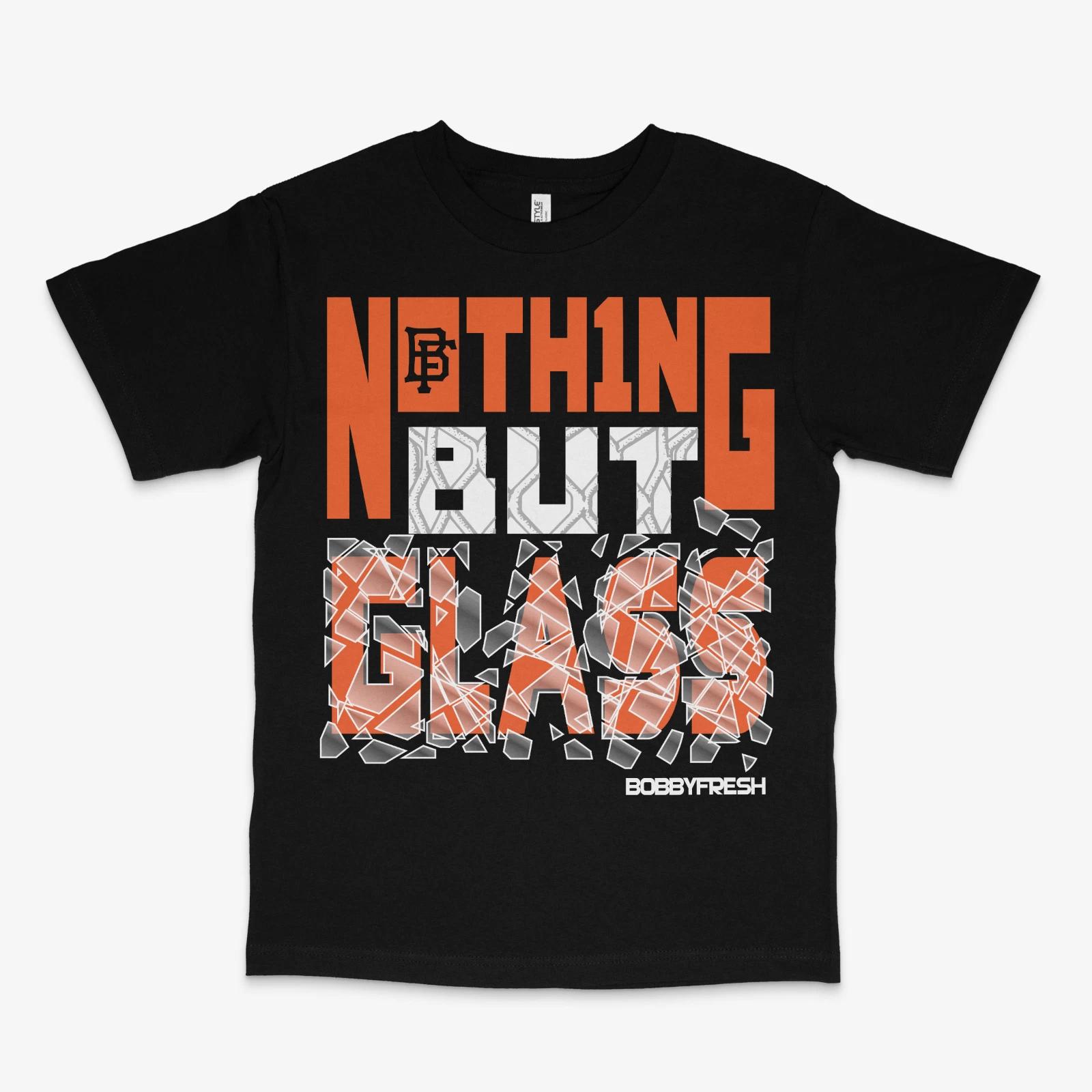 Nothing But Shattered Glass Black Tee XXXXL