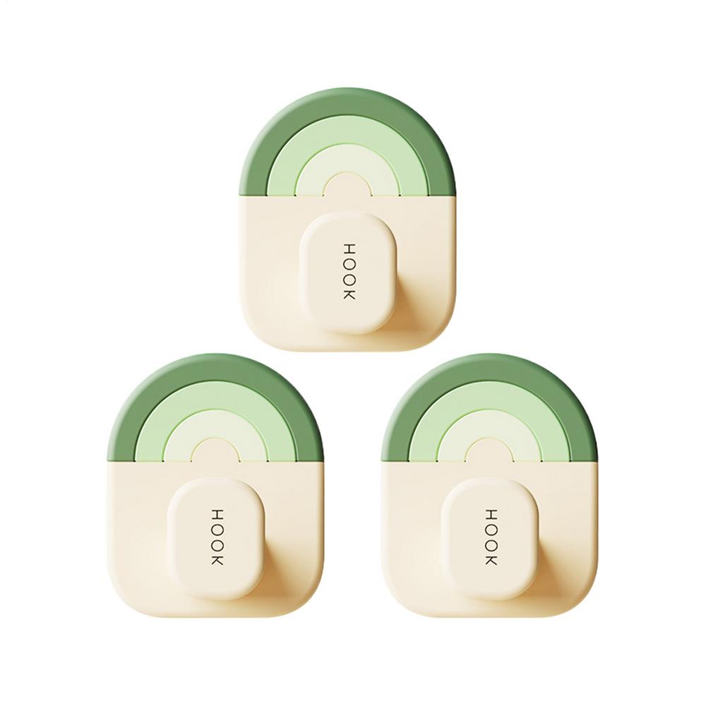 

Adhesive Wall Hooks 3 Pieces Removable Hook Shower Hanger For Wall Shower Bathroom Door Ceiling Kitchen Coat Key Window Dorm