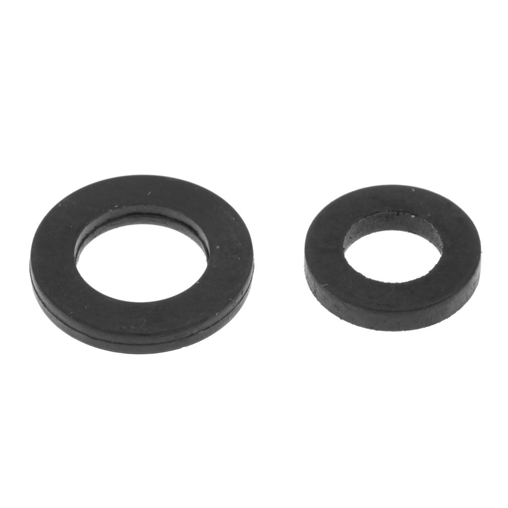 100pcs O Ring Water Heater Seal 1/2  3/4  Black Silicone Seals Half Inch