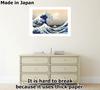 Poster by Katsushika Great Wave Off and Clear from the Views of Mount A3 Set of In Japanese Interior Wallpaper Poster Hokusai "The Kanagawa" "Fine