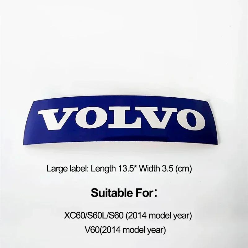 3D Self-Adhesive Volvo Car Steering Wheel Logo Emblem Replacement Sticker Badge for XC60 XC90 S60 V60 Auto Interior Refit Parts