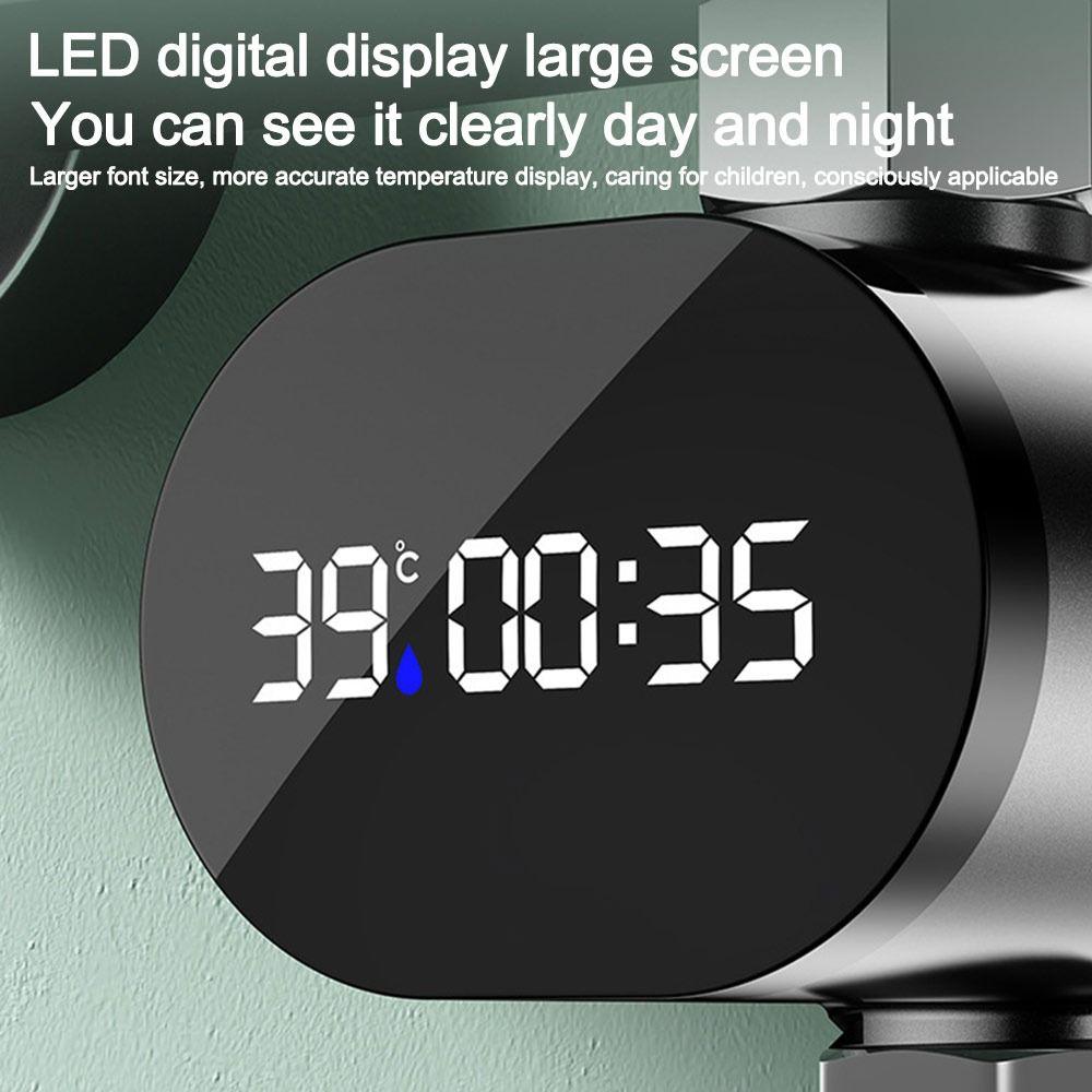 Accurate Faucet Water Temperature Gauge Waterproof Led Display 0~99 Shower Water Thermometers Digital Display Thermometer
