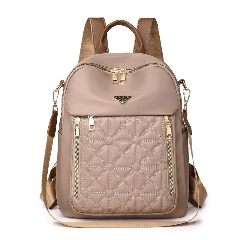 Schoolbag diamond embroidered thread backpack women's 1011 new women's backpack Korean version versatile large-capacity anti-splashing travel backpack
