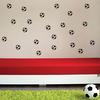 1 Sheet 20pcs/Set Sports Boys Bedroom Art Vinyl Wall Sticker Football Soccer Ball Wall Sticker