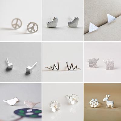 1 Yuan Special Price Clearance Stall Earrings Temperament Simple And Versatile Mini Stud Earrings Small Earrings Manufacturer Wholesale Earrings