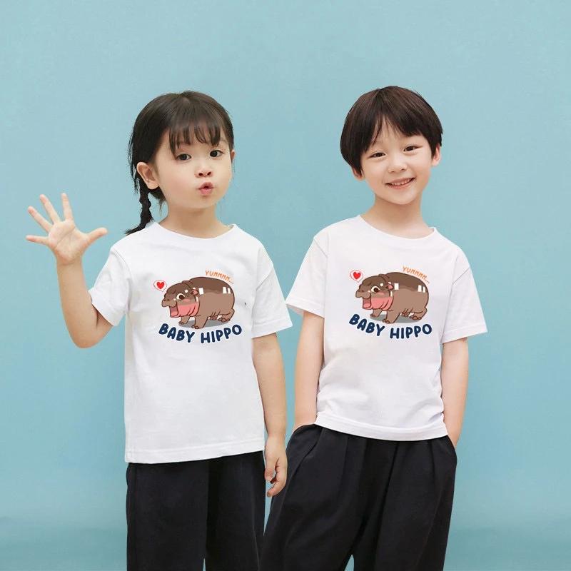 Футболка Moo Deng Tiny Baby Hippo Star Thailand Cute Pygmy Hippo Unisex для мужчин — фото 6