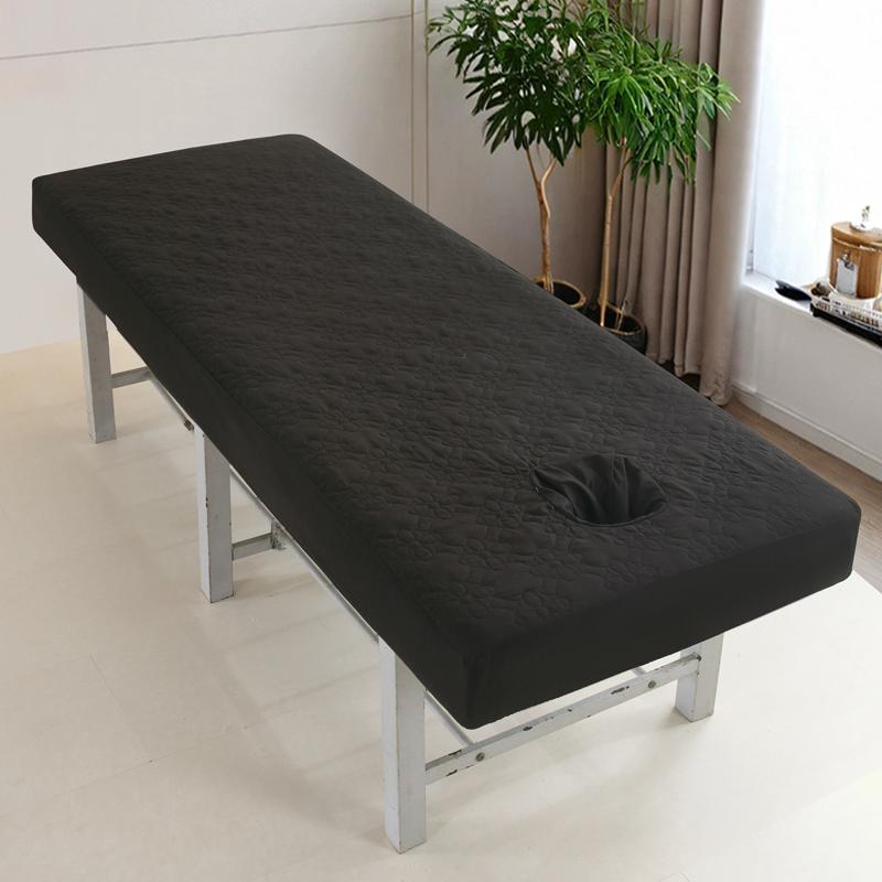 Fodera per Lettino da Massaggio a Misure Multiple, Trapuntata Spessa Comfort, Copertura per Lettino Estetico per Salone di Bellezza, Massaggio, SPA, Terapia