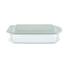 Deep 9x13 Baking Dish Tempered Glass Lid Durable Stain Resistant Microwave Safe Dishwasher Safe Oven Safe Fresh Keeping Kitchen