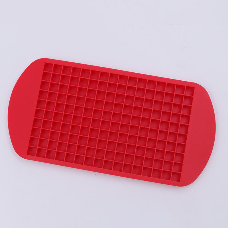Crushed Silicone Mini Ice Cube Trays Easy Release Small Ice Cube Flexible Stackable Durable Mold BPA Free