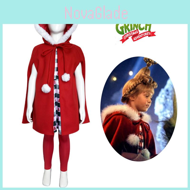 Christmas Grinch Sindey Cosplay Costume For Kids And Adults Cute And Lovely Style