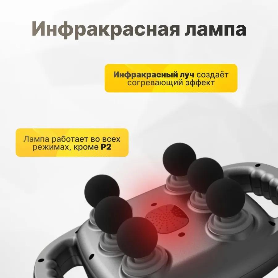 Percussion massage for neck, shoulders, back, whole body, 81 modes