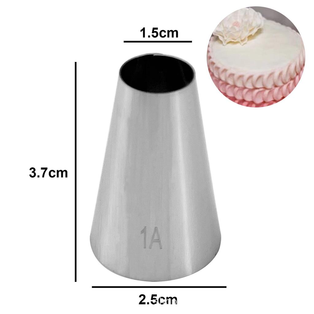 1M6 Stainless Steel Medium Cake & Cookie Decorating Tool