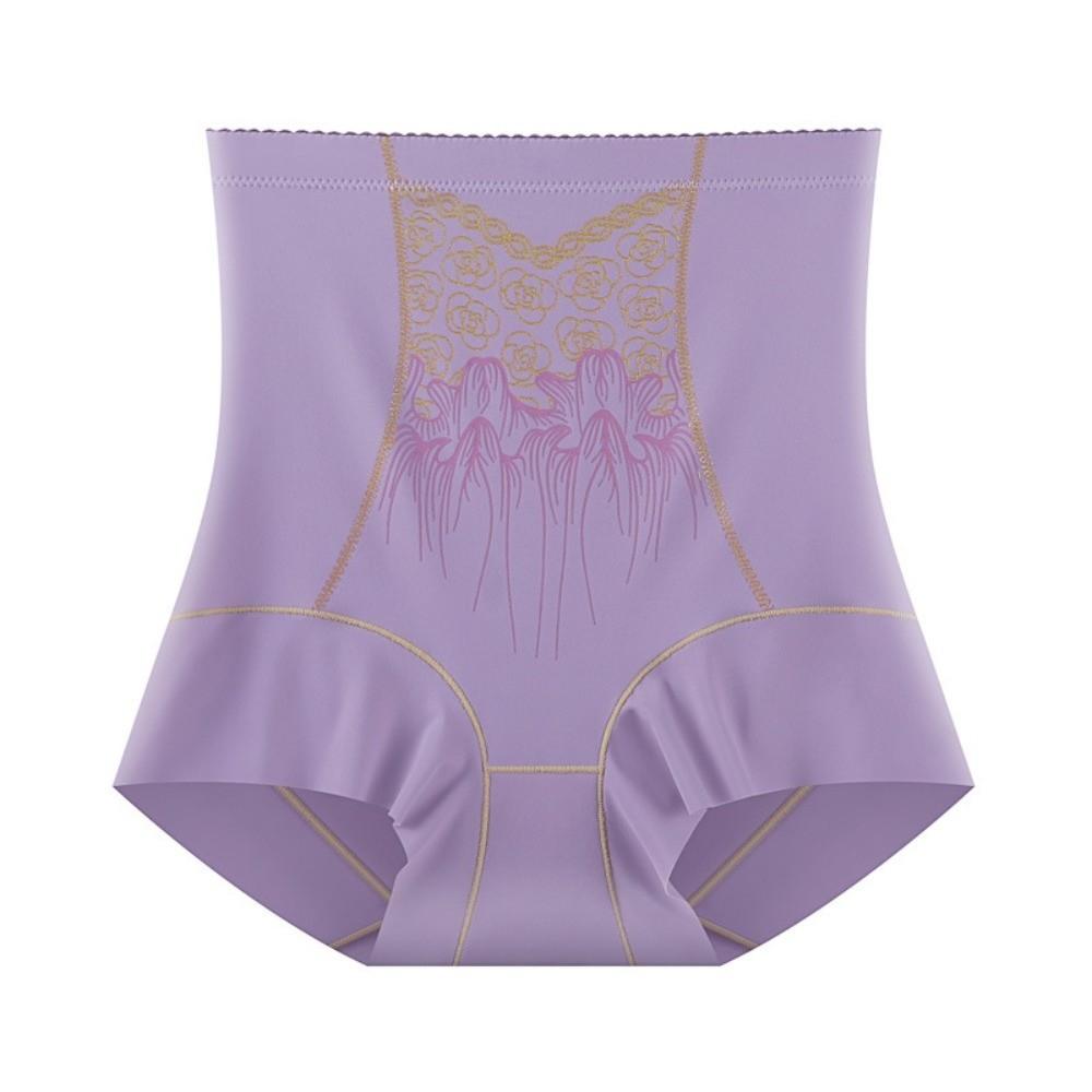 Shapewear Postpartum Body Shaper Flower Seamless Underpants Breathable Butt Lifter Briefs  Lady
