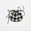Safe Sunday Strap Prestige Pouch (Tartan Check Black)