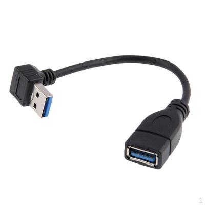 90 Grad USB 3.0 Abwärtswinkel-Adapterkabelanschluss für Computerverlängerung
