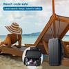 Portable Code Beach Safe Box 4-digit Combination Lock With Steel Wire Outdoor Camp Sports Cycling Swim Security Storage Box