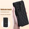 Luxury Crossbody Lanyard Leather Wallet Card Phone Case for Samsung Galaxy Z Fold 5 4 3 Wrist Rope Flip Stand Cover