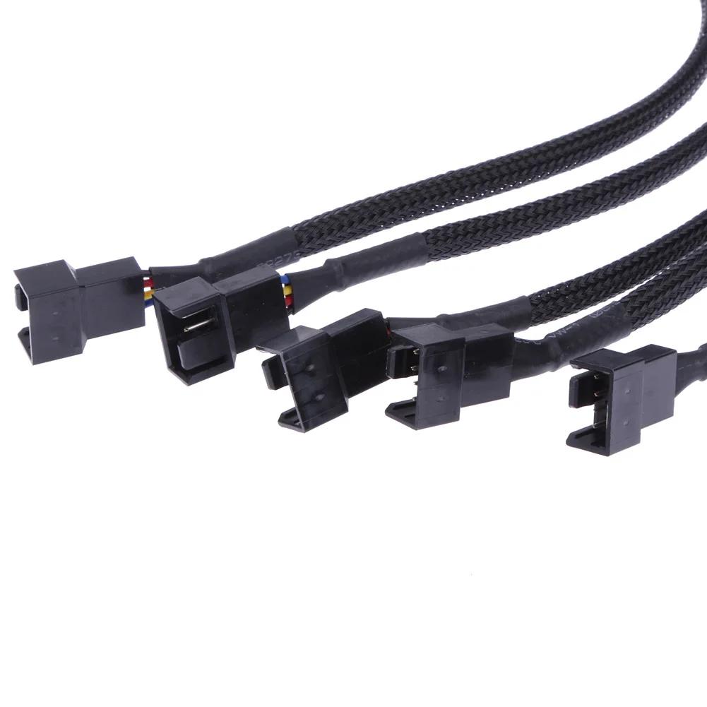 4 Pin PWM Connector Case Fan Extension Power Cable 26CM PWM Fan Cable for Compure CPU Cooling System for Computer Case Fan
