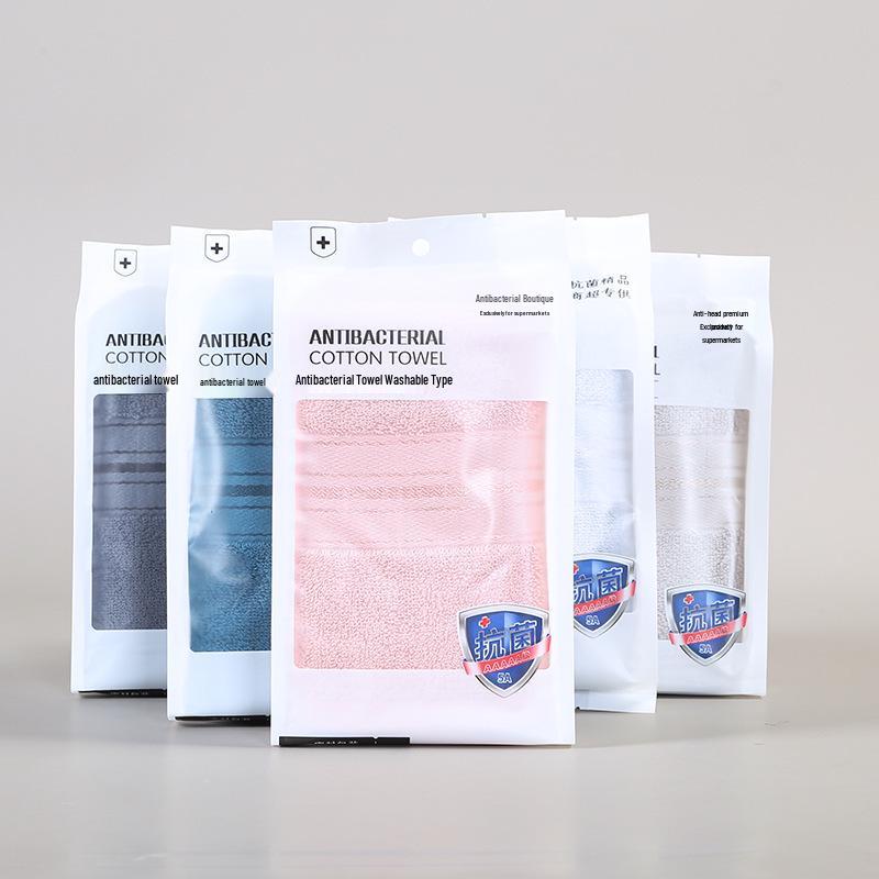 Pure Cotton Antibacterial Quick-Dry Adult Face Towel - A Grade Water Absorbent
