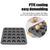 PTFE Nonstick Coating Mini Muffin Pan Carbon Steel Mini Tart Pan  Baking Cakes Bread