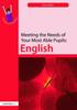 The Meeting the Needs of Your Most Able Pupils: English Book