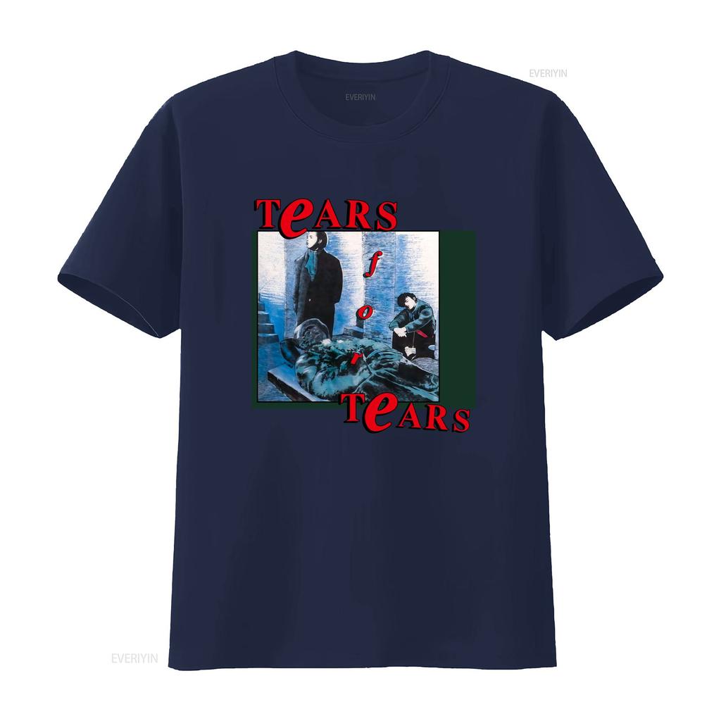 s Vintage Tears For Music Band Print Streetwear Casual T Shirt vintage Washed Breathable Stylish streetwear Slightly homme