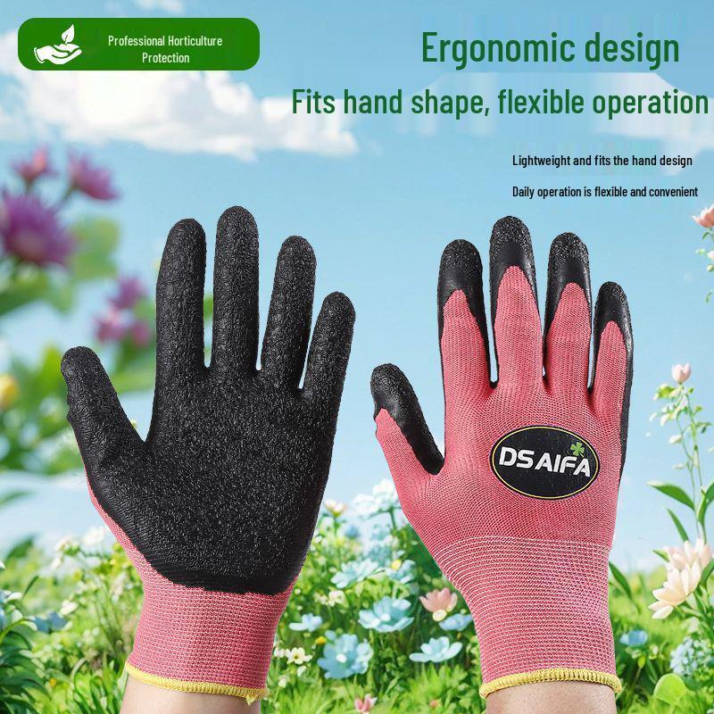 Durable Anti-Cut & Anti-Prick Gardening Gloves - Non-Slip Floral Work Protection