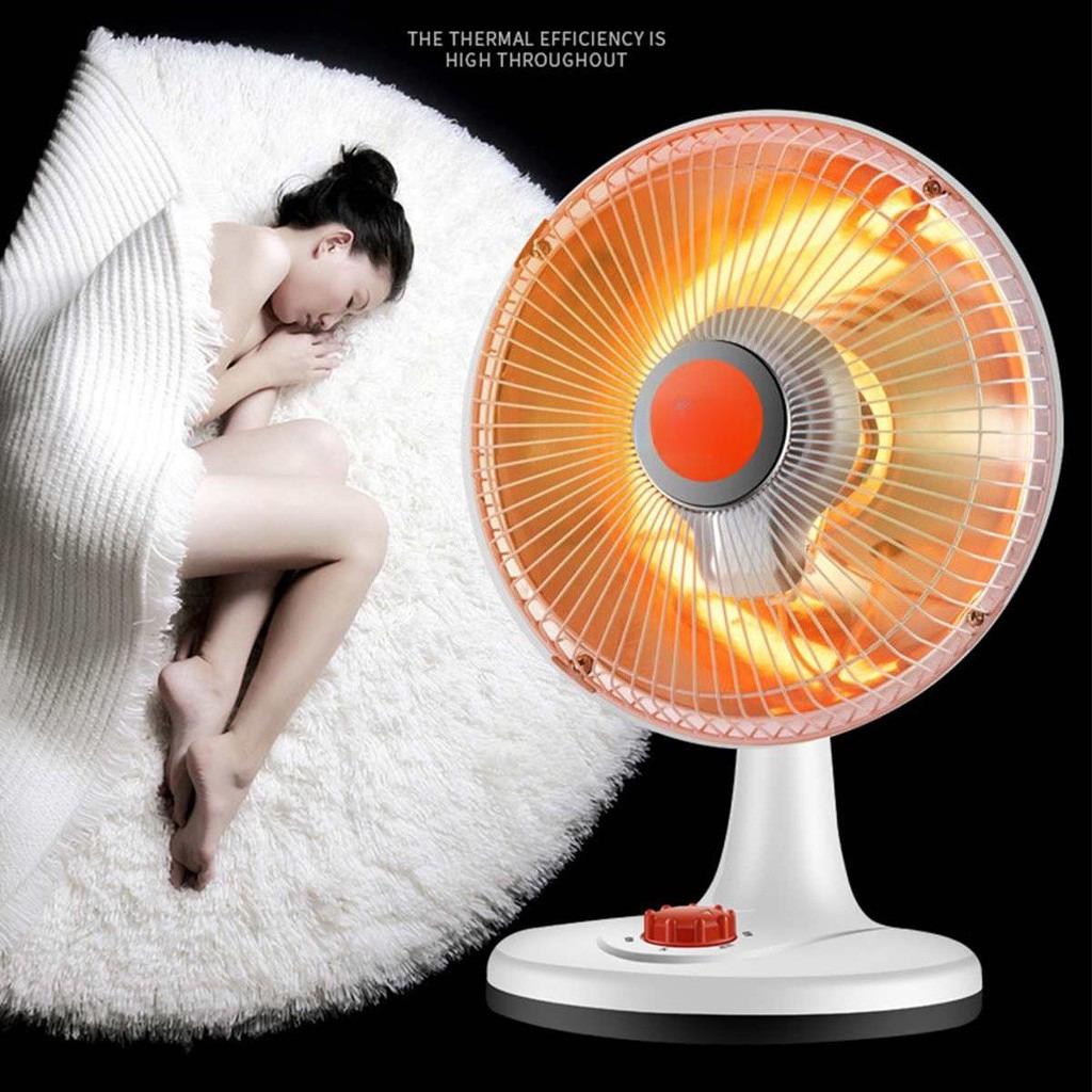 500W Electric Heating Fan Office Dormitory Desktop Winter Air Heater Household Two Gears Adjustment Electric Heater