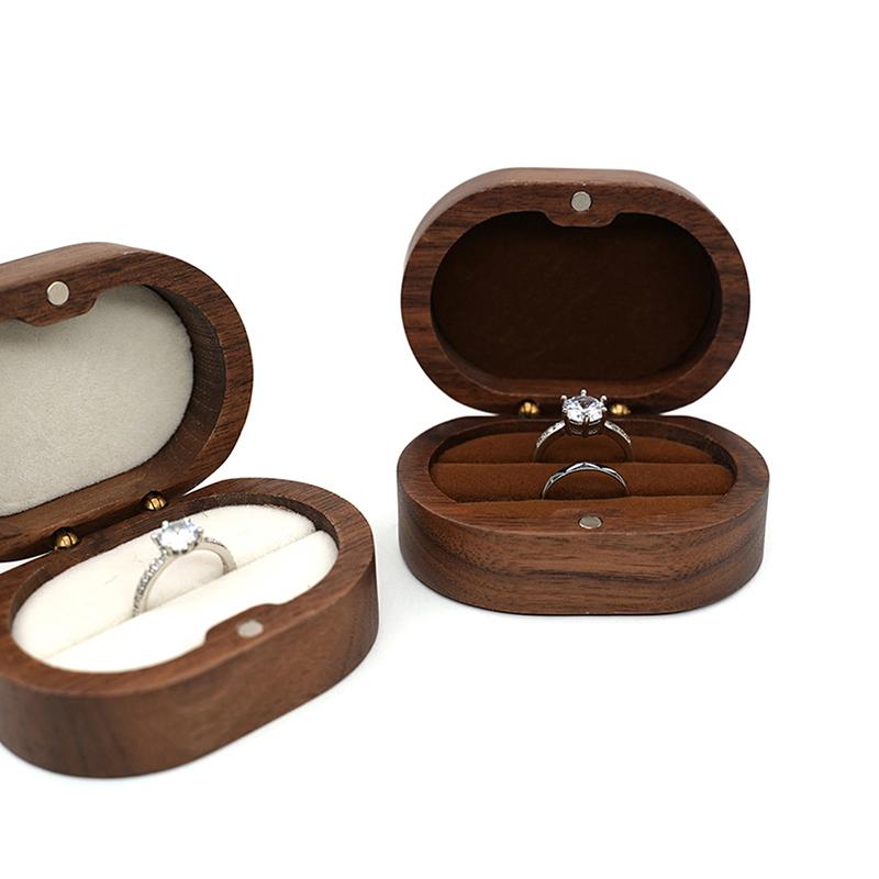 Rustic Wedding Ring Box Wedding Valentine Engagement Anniversary Ring Holder