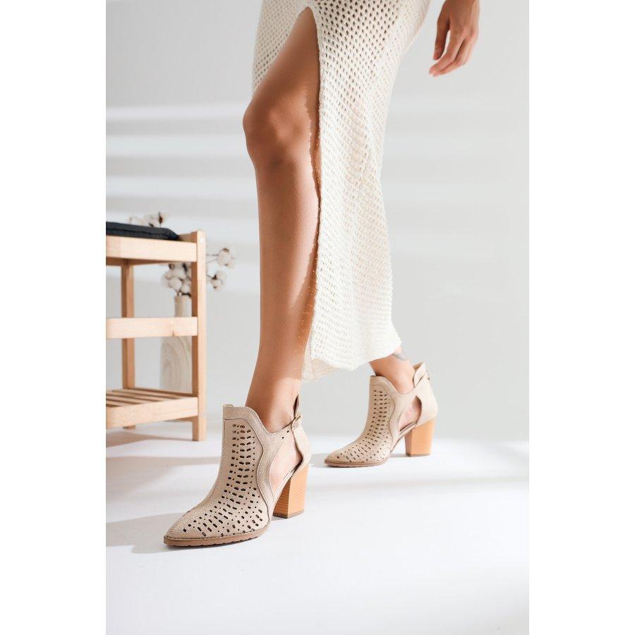 Sandali Donna Con Tacco A Blocco Shoetopia – Modello Kolhapuri, Suola Antiscivolo E Plantare Imbottito - 2