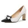 Women Plus Size Work Shoes High Heel Office Temperament New 7.5cm Heel WZ