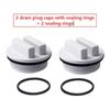 Pool Winterizing Kit Threaded Drain Cover For Winter Season Black Winter Drain Cover Cap Pool 1.5 Inch Threaded