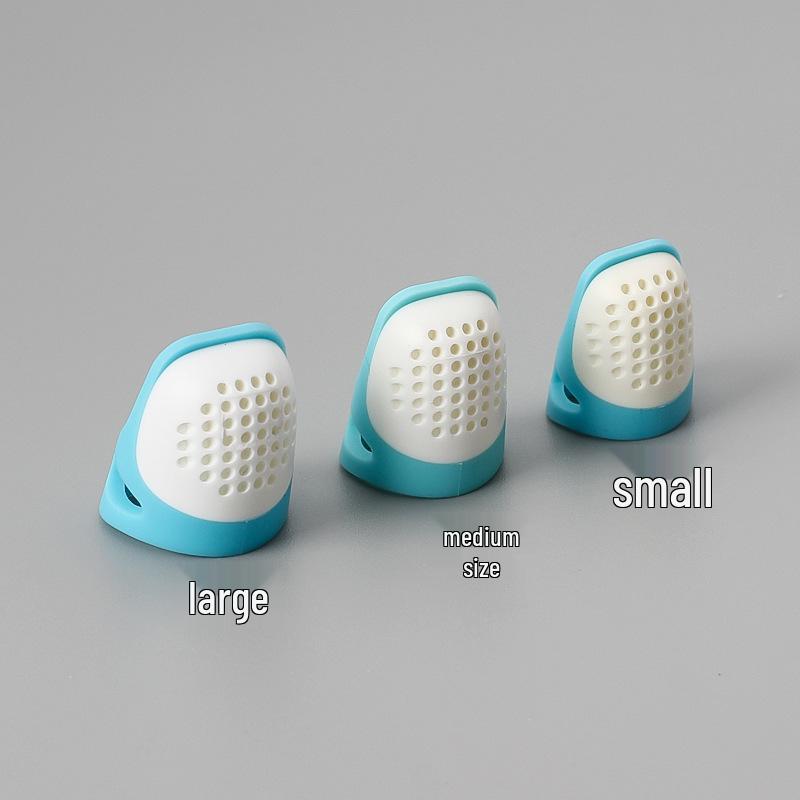 Plastic Silicone Splicing Long Fingernail Thimble, Multi-Specification Nordic Semi-Open Finger Cot